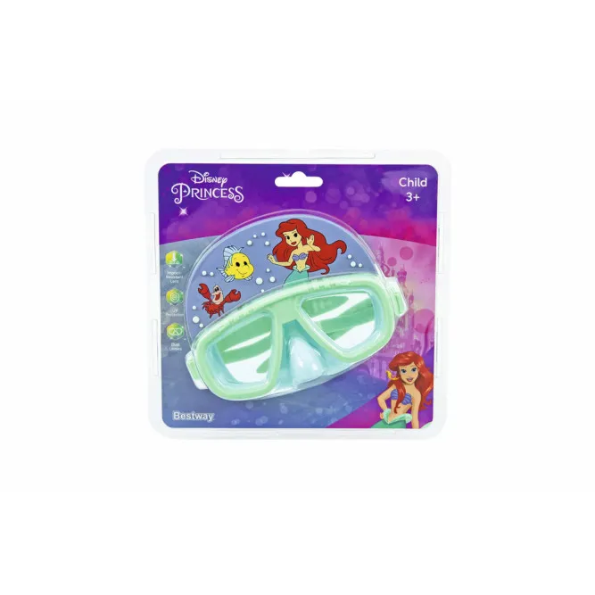„Disney Bestway“ 9103D „Mazā sirēna“ piparmētru krāsas peldēšanas brilles