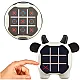 Elektroniska spēle 3in1 Tic Tac Toe Memory Cow Melna un balta Galda un sporta spēles