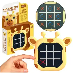 3in1 Tic Tac Toe elektroniskā atmiņas spēle ar žirafi 