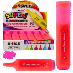 Spilgti rozā marķieris piezīmēm