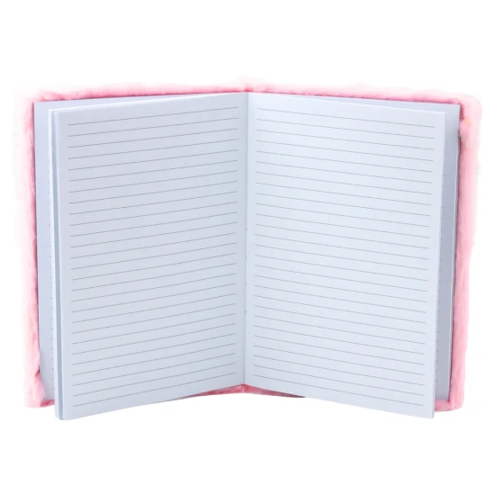 Rozā blociņš ar sirds līnijām, A5, 80 lappuses Piezīmjdatori