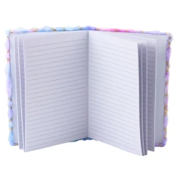 Blociņš ar līnijām, zelta zvaigznītēm un pasteļtoņiem, A5, 80 lappuses