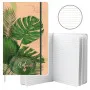 A5 blociņš Monstera lapu motīvs 80 lappuses