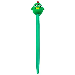 Gelinis rašiklis su mėlynu rašalu, 17 cm, 0,5 mm Green Creature