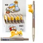 Shiba Puppy dzeltena pildspalva, zila tinte, 0,5 mm