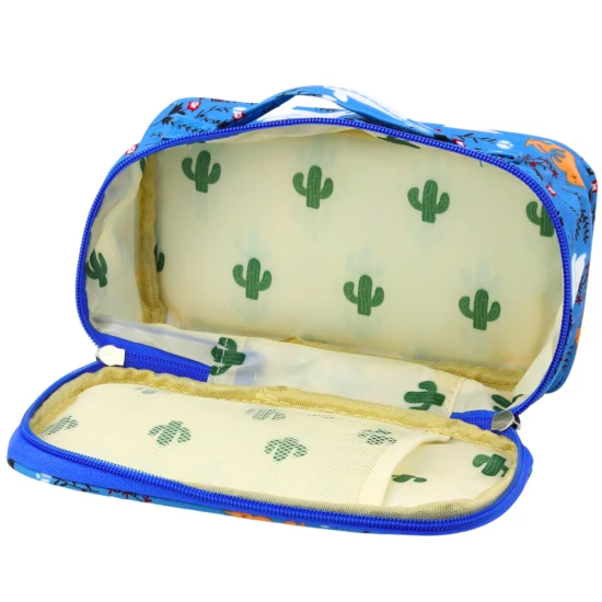 Zils penālis ar papildu kabatiņu, 21,5 cm Vimpeļi