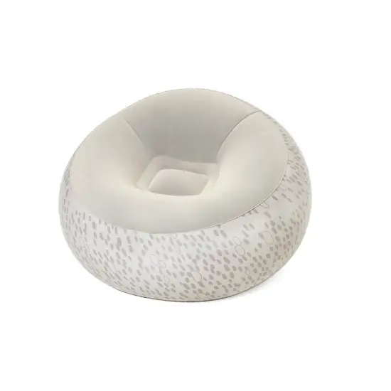 Piepūšama krēsla, pelēka, „Bestway“ 75052