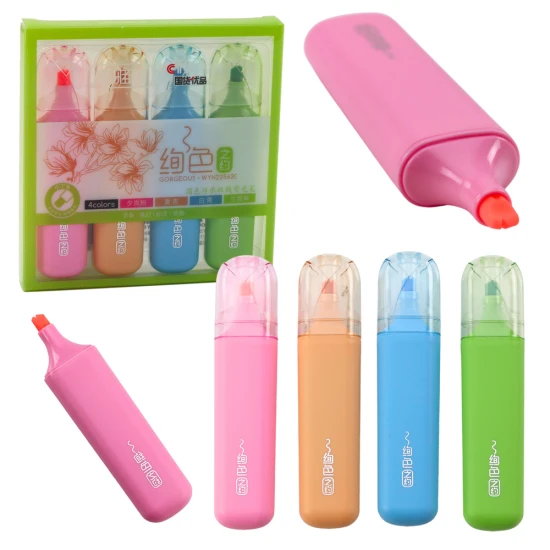 2 marķieru komplekts - 4 gab. Zīmuļi un pildspalvas