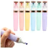 Highlighter Set Pastel Gold Color Elements 6 Pcs Kancelejas preces