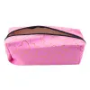 Rozā penālis ar vienu nodalījumu, ar zelta sirsniņām 20 x 8 cm Vimpeļi