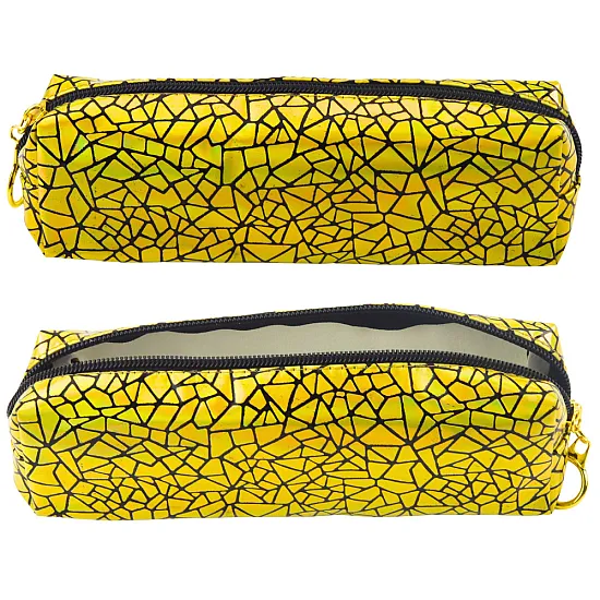 Zelta zīmuļlieta ar vienu nodalījumu 20 x 6,5 cm Kancelejas preces