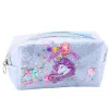Skolas penālis Unicorn Confetti, zils, 20 cm Vimpeļi