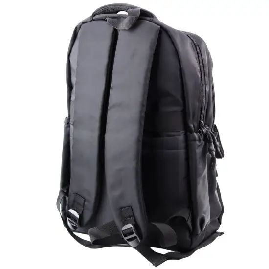 Melna mugursoma ar 6 kabatām 23 l, 46 cm Mugursomas