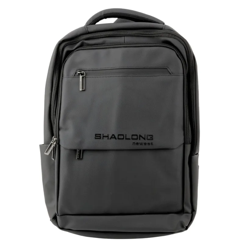 Melna mugursoma ar USB kabatu 16L 41cm Mugursomas