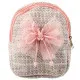 Bērnu rozā mugursoma ar lenti Bunny, 21 cm, 2 l
