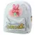 Bērnu balta mugursoma Bunny 2,5 m, 20 cm