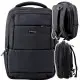 Melna mugursoma ar USB 26 l, 45 cm Mugursomas