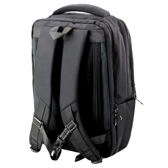 Melna mugursoma ar USB 26 l, 45 cm Mugursomas