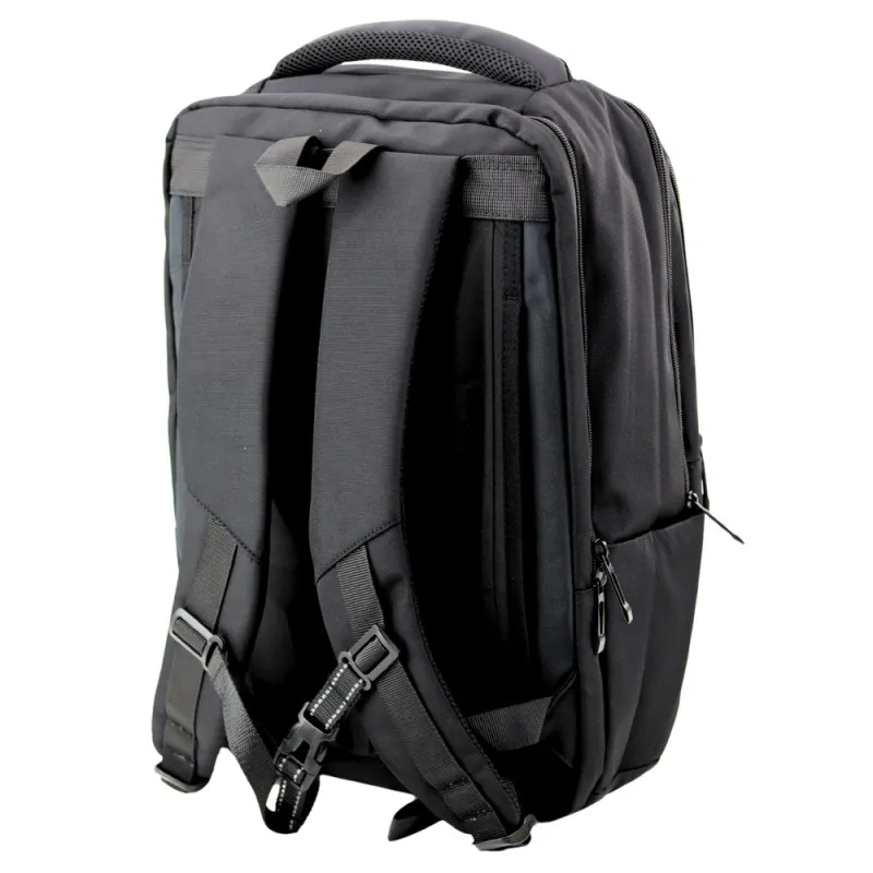 Melna mugursoma ar USB 26 l, 45 cm Mugursomas