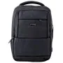 Melna mugursoma ar USB 26 l, 45 cm