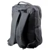 Melna mugursoma ar USB un klēpjdatora kabatu 16 l, 45 cm Mugursomas