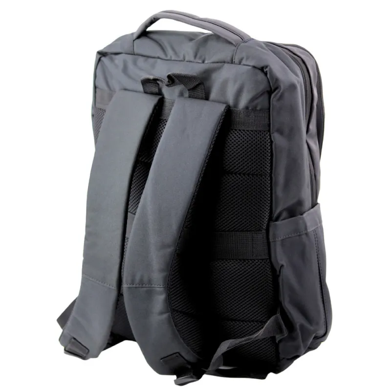 Melna mugursoma ar USB un klēpjdatora kabatu 16 l, 45 cm Mugursomas