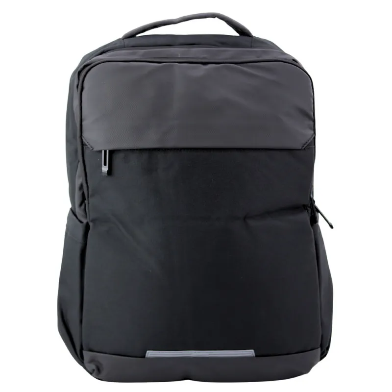 Melna mugursoma ar USB un klēpjdatora kabatu 16 l, 45 cm Mugursomas