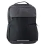 Melna mugursoma ar USB un kabatu klēpjdatoram, 16 l, 45 cm