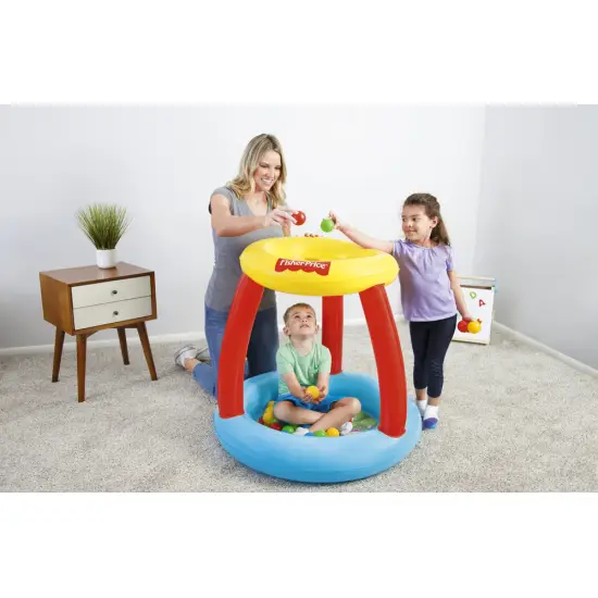 Piepūšamais baseins ar jumtu „Fisher-Price Bestway“ 93541