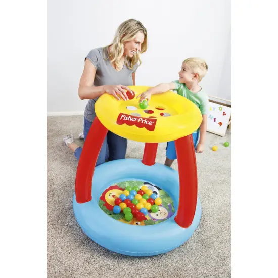 Piepūšamais baseins ar jumtu „Fisher-Price Bestway“ 93541
