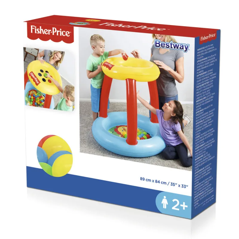 Piepūšamais baseins ar jumtu „Fisher-Price Bestway“ 93541