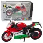 Sporta motocikls Metālisks sarkans Green Lantern Sounds 1:12