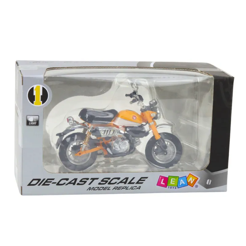 Retro metāla motocikls