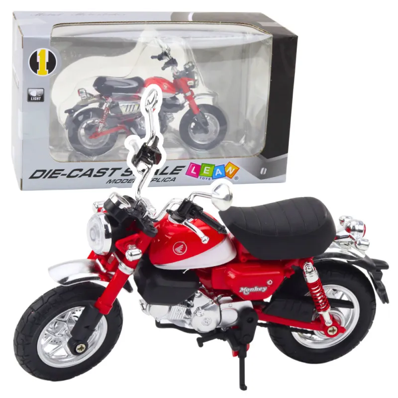 Retro klasiskais metāla motocikls Rotaļlietu motocikli
