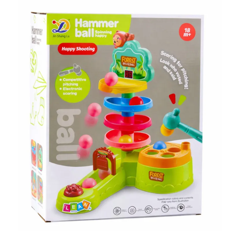 Interaktīva sensorā bumbiņu trase Zīdaiņiem