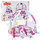 Baby Play Mat Ball Pool 3in1 Unicorn Pink Zīdaiņiem