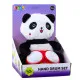 Plīša panda ar bungām - muzikāla rotaļlieta Zīdaiņiem