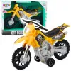 OFF-ROAD krusts dzeltens motocikls