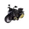 Motocikla montāžas skrūve Metāla 1:14 DIY melni zelta elementi Rotaļlietu motocikli