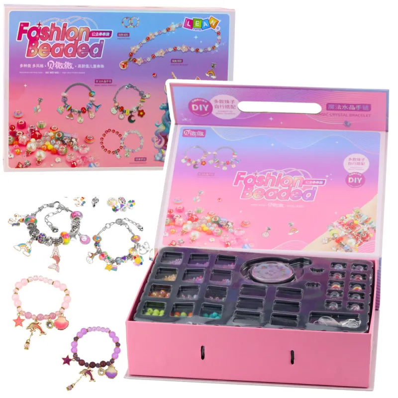 DIY Jewelry Bracelet Beads Pendants Making Kit Saimnieki