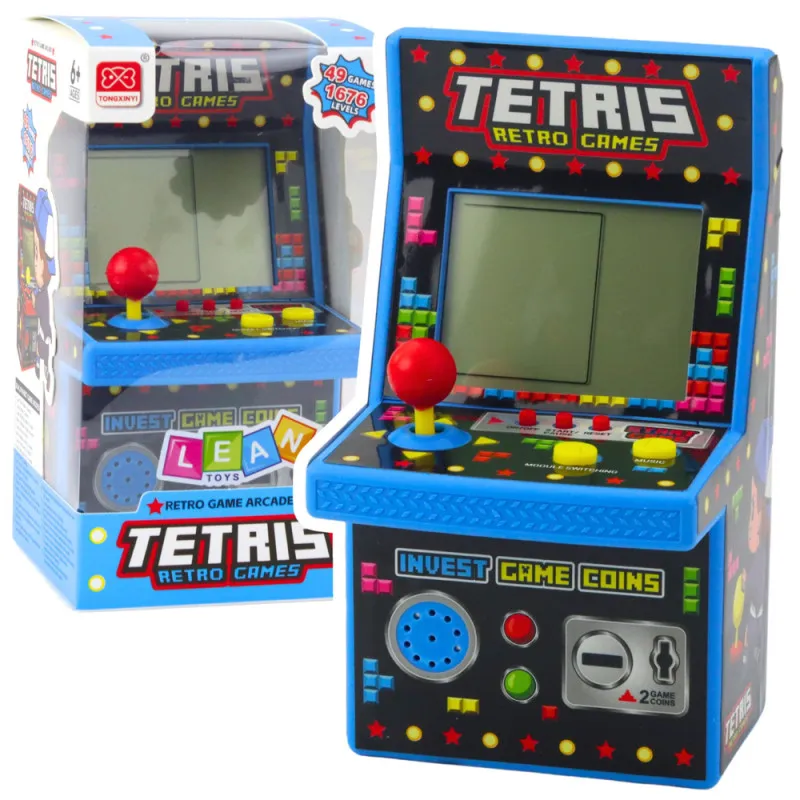 Zils mini retro tetris Galda un sporta spēles