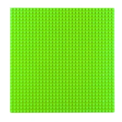 Būvkonstrukciju dēlis klucīšiem gaiši zaļš 25,5x25,5 cm