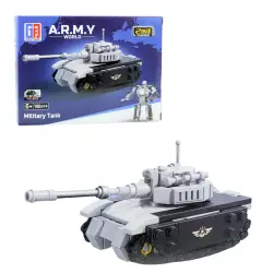 Celtniecības ķieģeļi Armijas militārie transportlīdzekļi Robotas 2 in 1