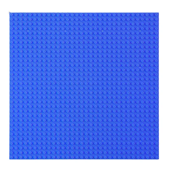Tamsiai mėlyna konstrukcinė lenta kaladėlėms 25,5x25,5 cm Konstruktoriai
