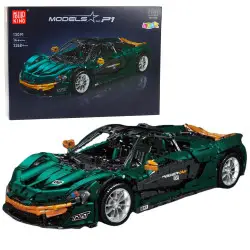 Celtniecības ķieģeļi Sporta auto zaļš 1:8 P1 3268gab.