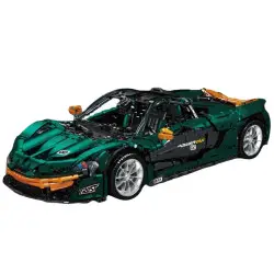 Celtniecības ķieģeļi Sporta auto zaļš 1:8 P1 3268gab.