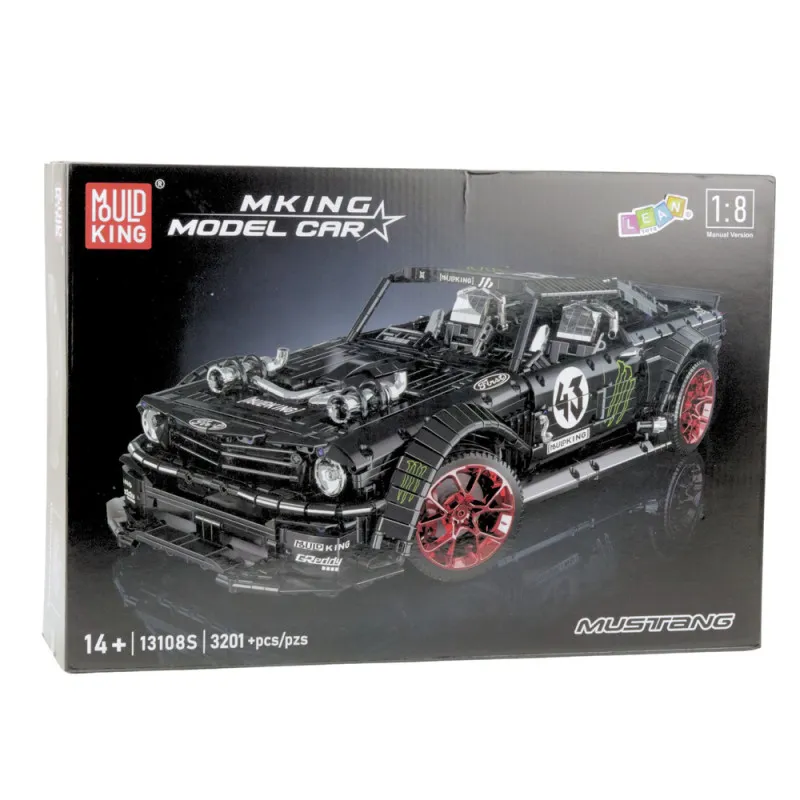 Būvkonstrukcijas klucīši Sporta automašīna Mustang Hoonicorn V2 3201 gab.