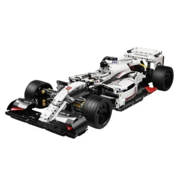 Bloki F1 sacīkšu auto balti un sarkani 1235 gab.