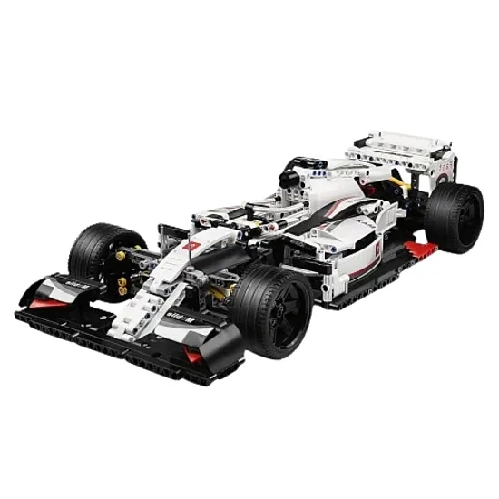 Bloki F1 sacīkšu auto balti un sarkani 1235 gab. Konstruktoriši