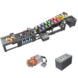 Būvkonstrukcijas detaļas Lodīšu sliede ar elektromotoru 1281 gab.
